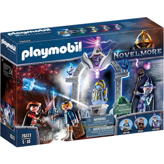Playmobil® Konstruktions-Spielset Tempel der Zeit (70223) Novelmore (43 St) Made in Germany