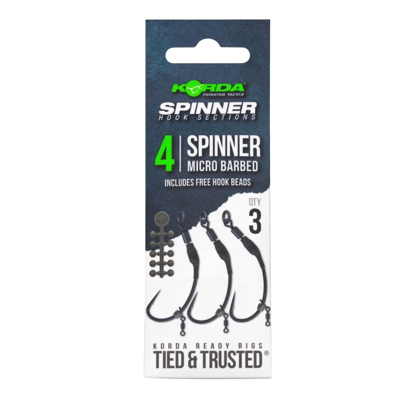 Korda Karpfenhaken Korda Spinner Hook Sections Spinner - 3 Karpfenhaken