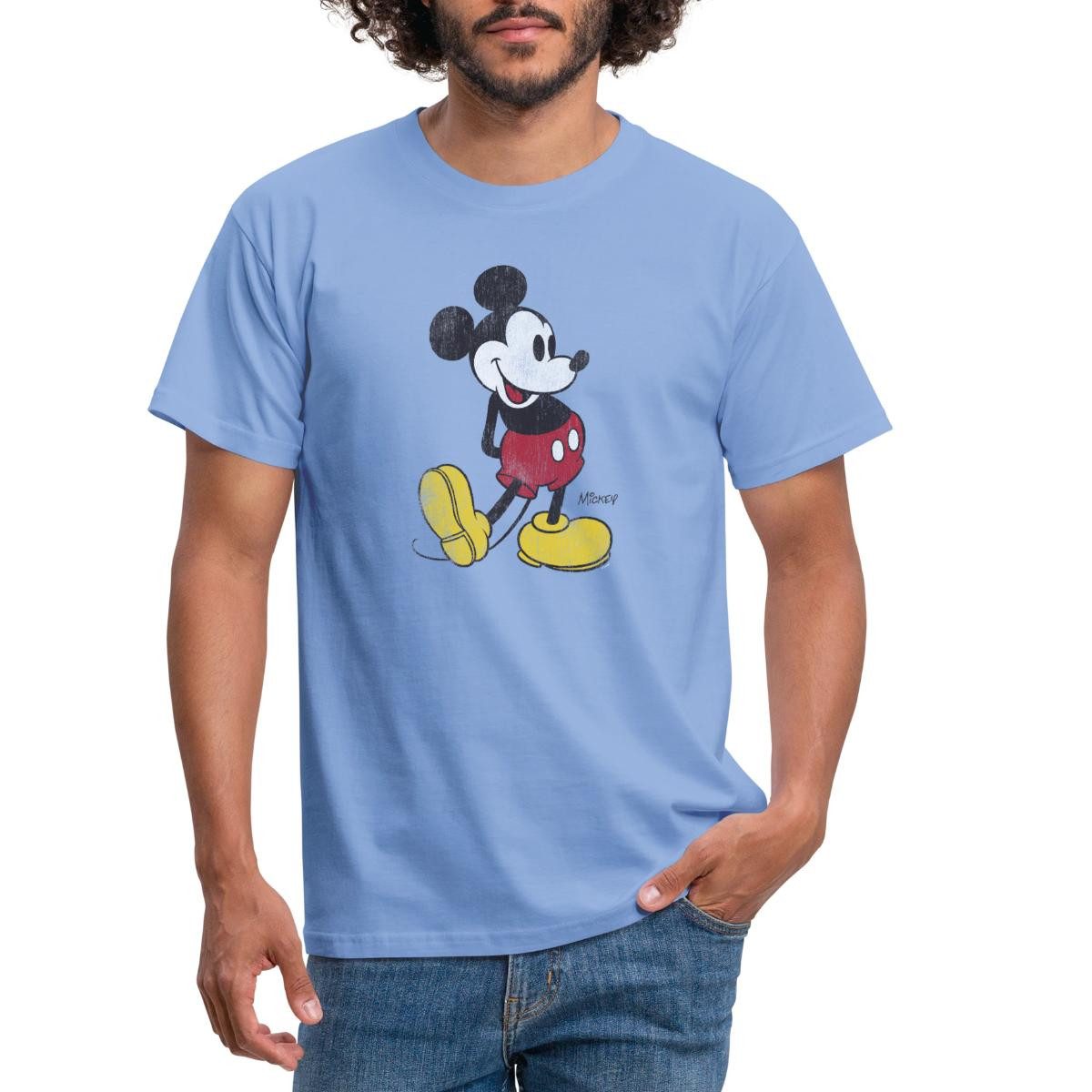 Spreadshirt T-Shirt Mickey & Minnie Klassisch Männer T-Shirt (1-tlg)