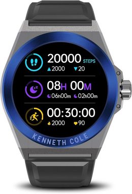 BRIBEJAT IP68 wasserdicht Männer's Smartwatch (1,32 Zoll, Android / iOS), Mit Fitness- und Aktivitätstracker, Schrittzähler & Herzfrequenzmesser