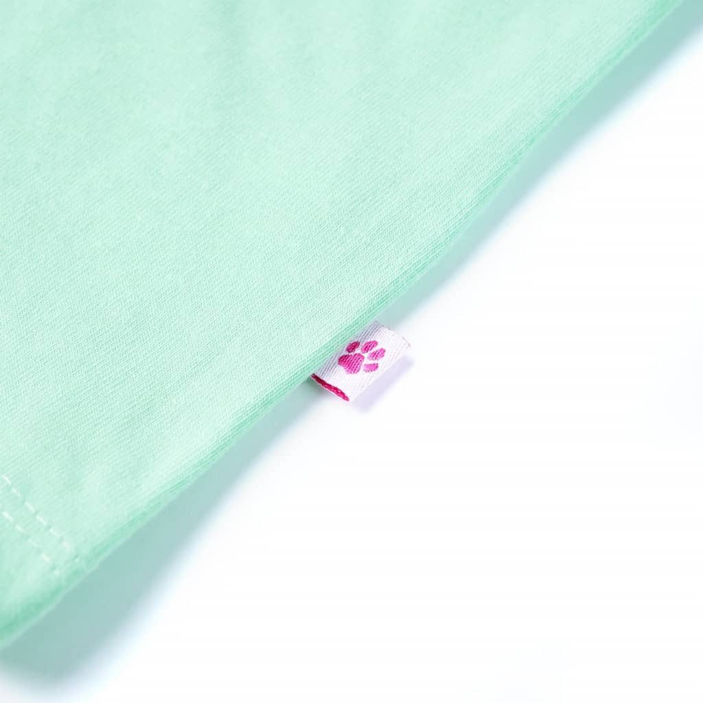 vidaXL T-Shirt Kinder-T-Shirt Knallgrün 116