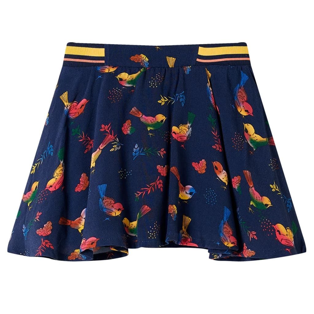 Skaterrock Kinderrock Marineblau 128
