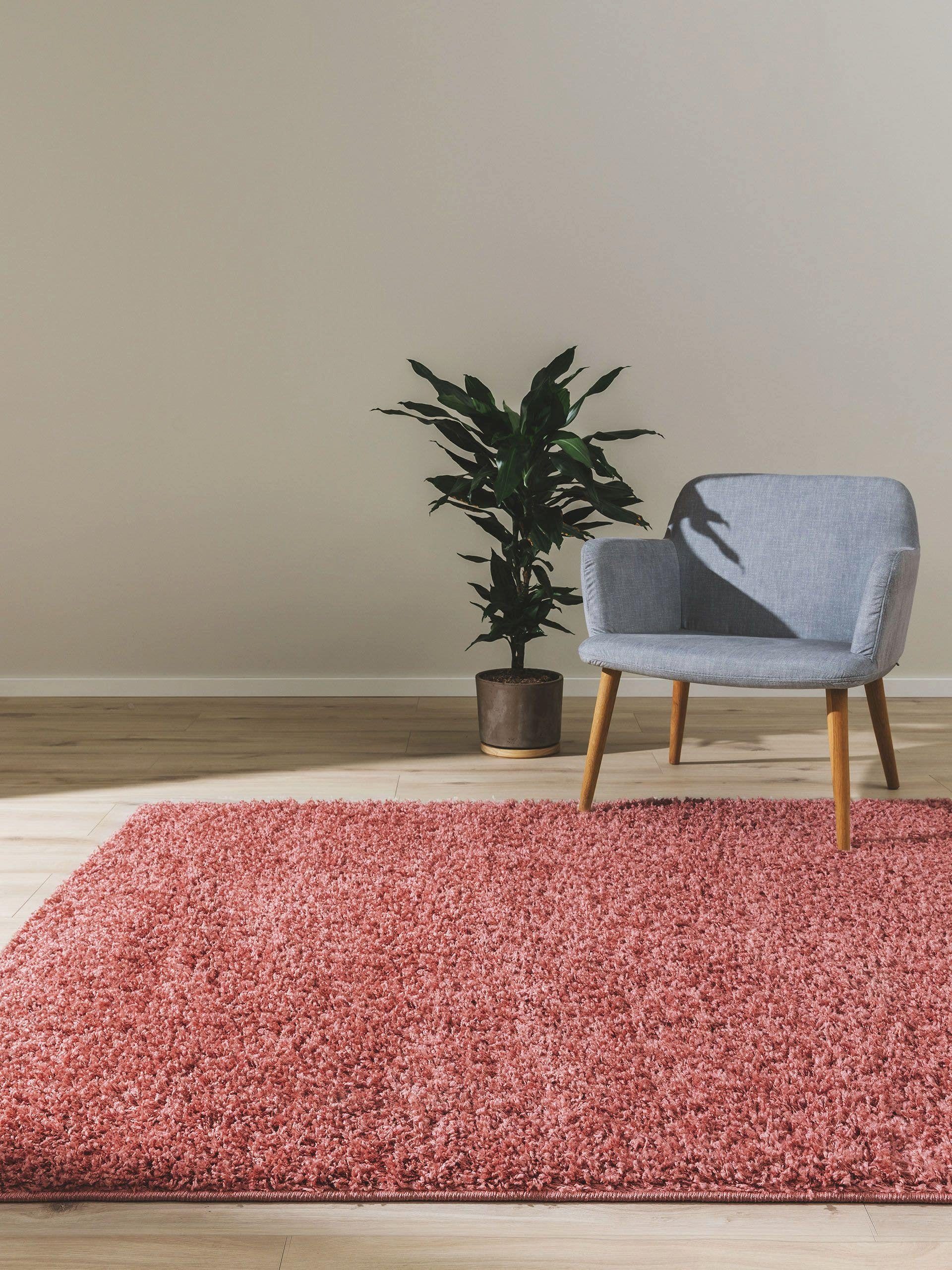 benuta Hochflor-Teppich Soho, rechteckig günstig online kaufen