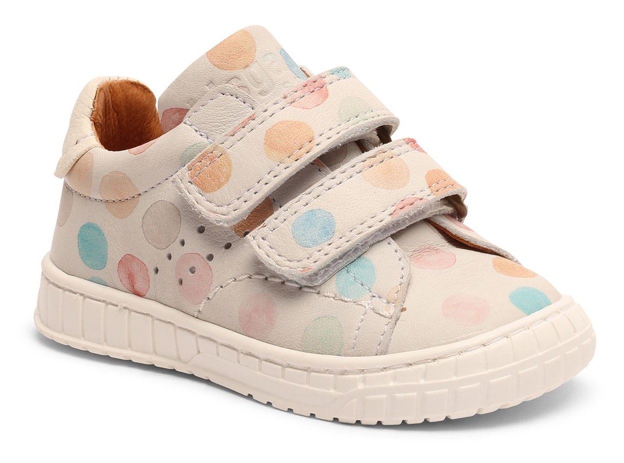 weiß-bunt-bubbles mit Bisgaard julian Sneaker s bisgaard Klettverschluss