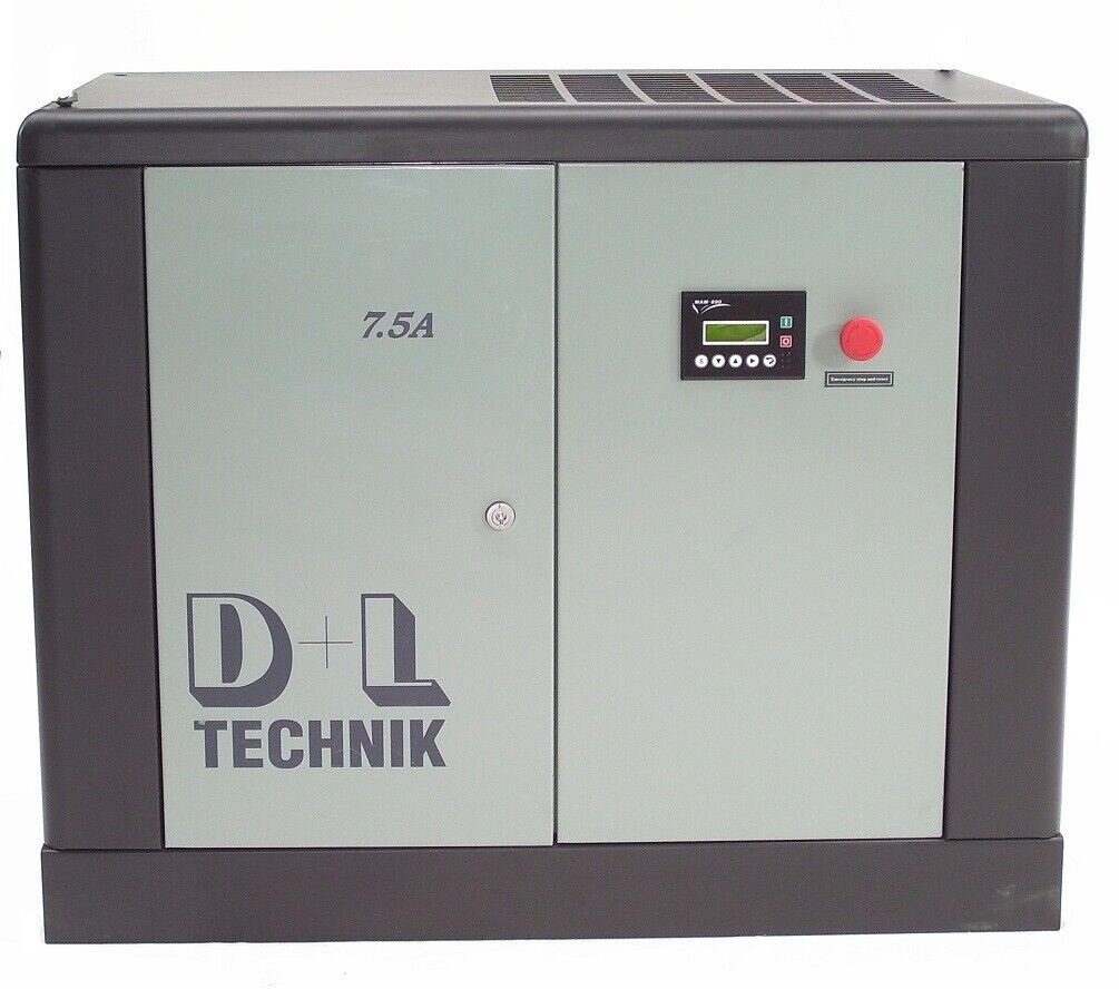 Apex Kompressor Schraubenkompressor 7,5kW Kompressor 800L 12bar 05131, 7500 W