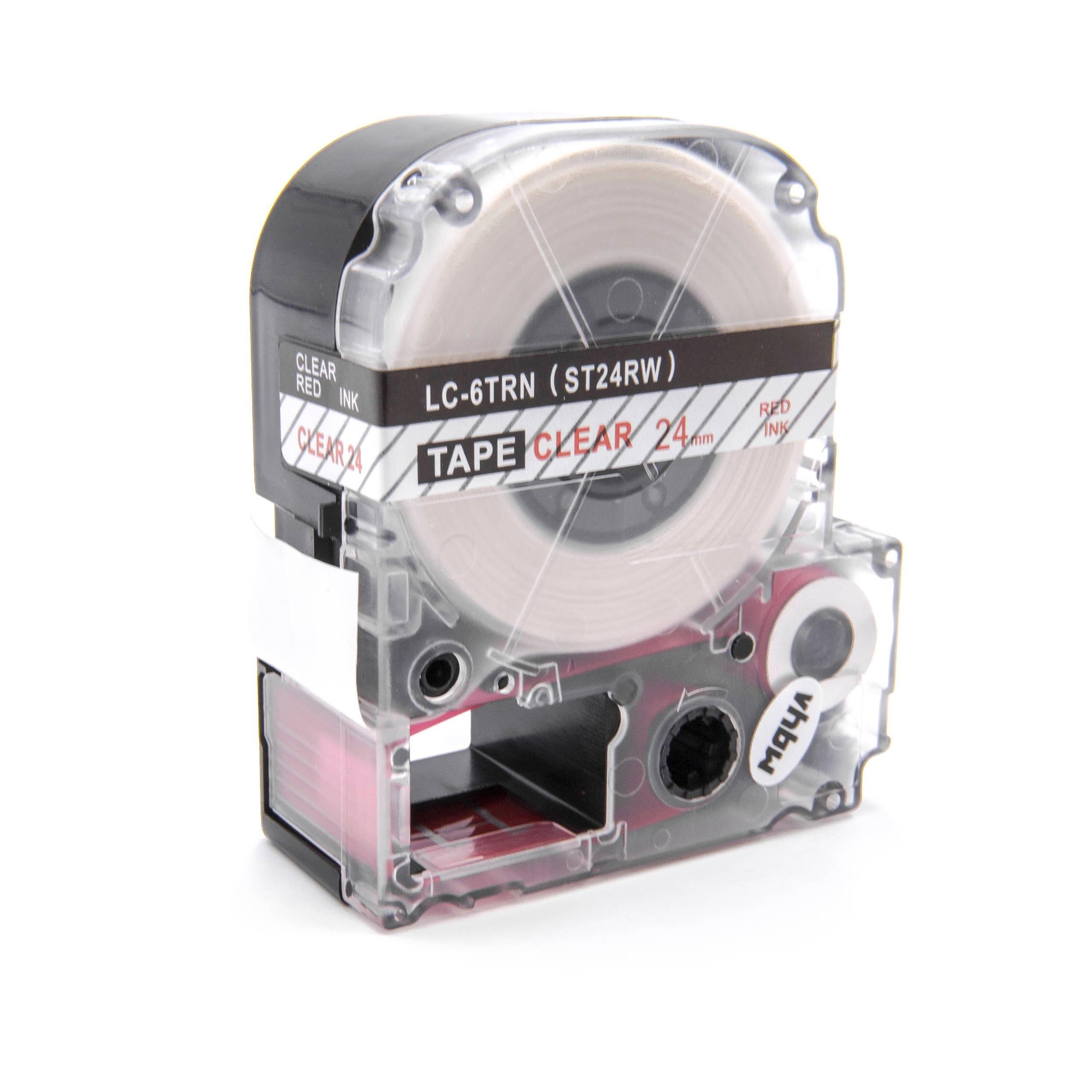 Epson LW-900P, für Drucker LM-700 Beschriftungsband vhbw passend OK500P, & OK720, OK900P,