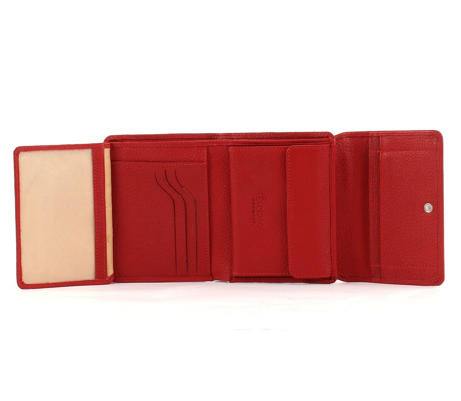 Esquire Geldbörse Ladies Wallet, aus echtem Kalbsleder