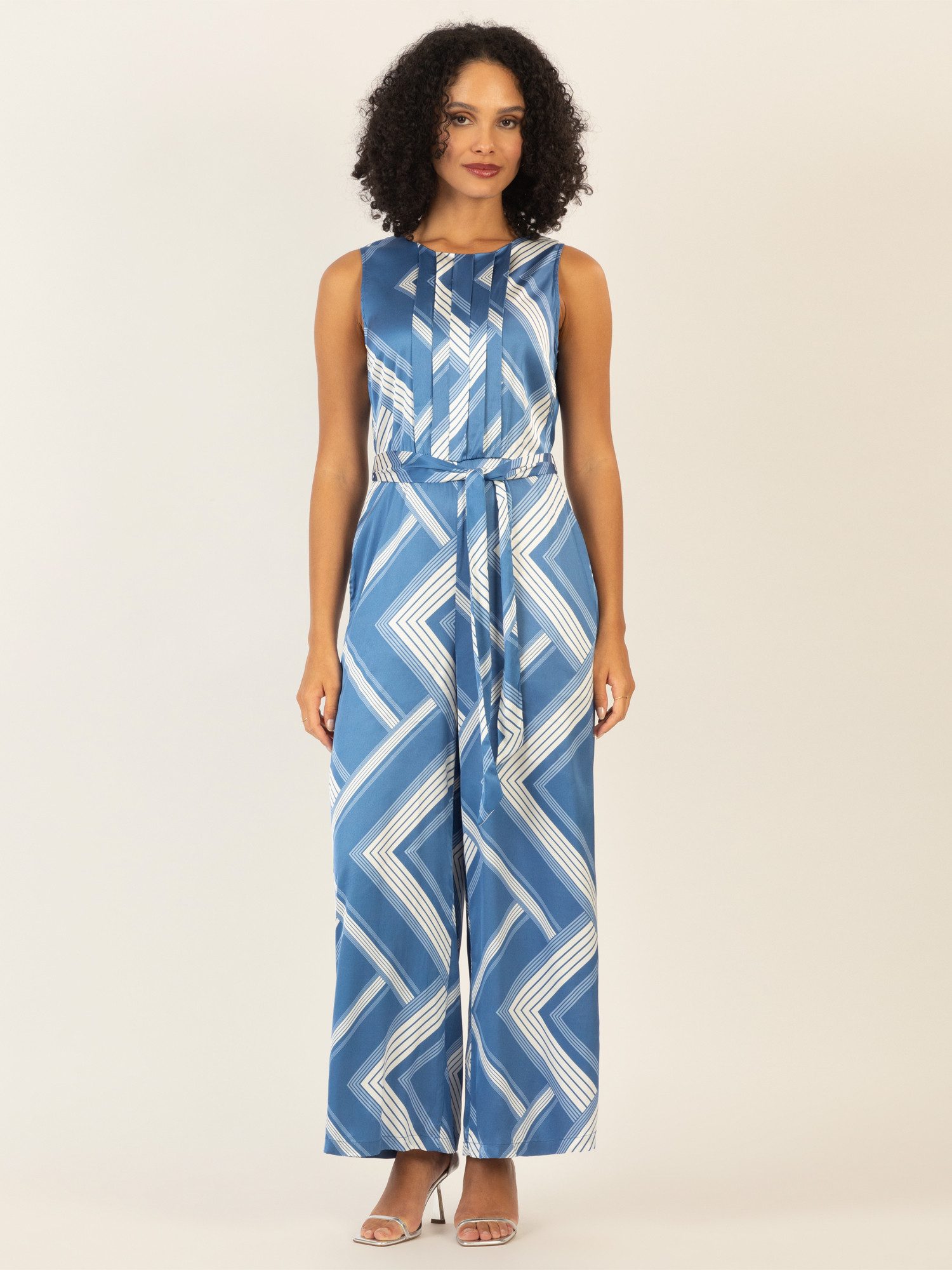 mint & mia Jumpsuit mit Bindegürtel günstig online kaufen