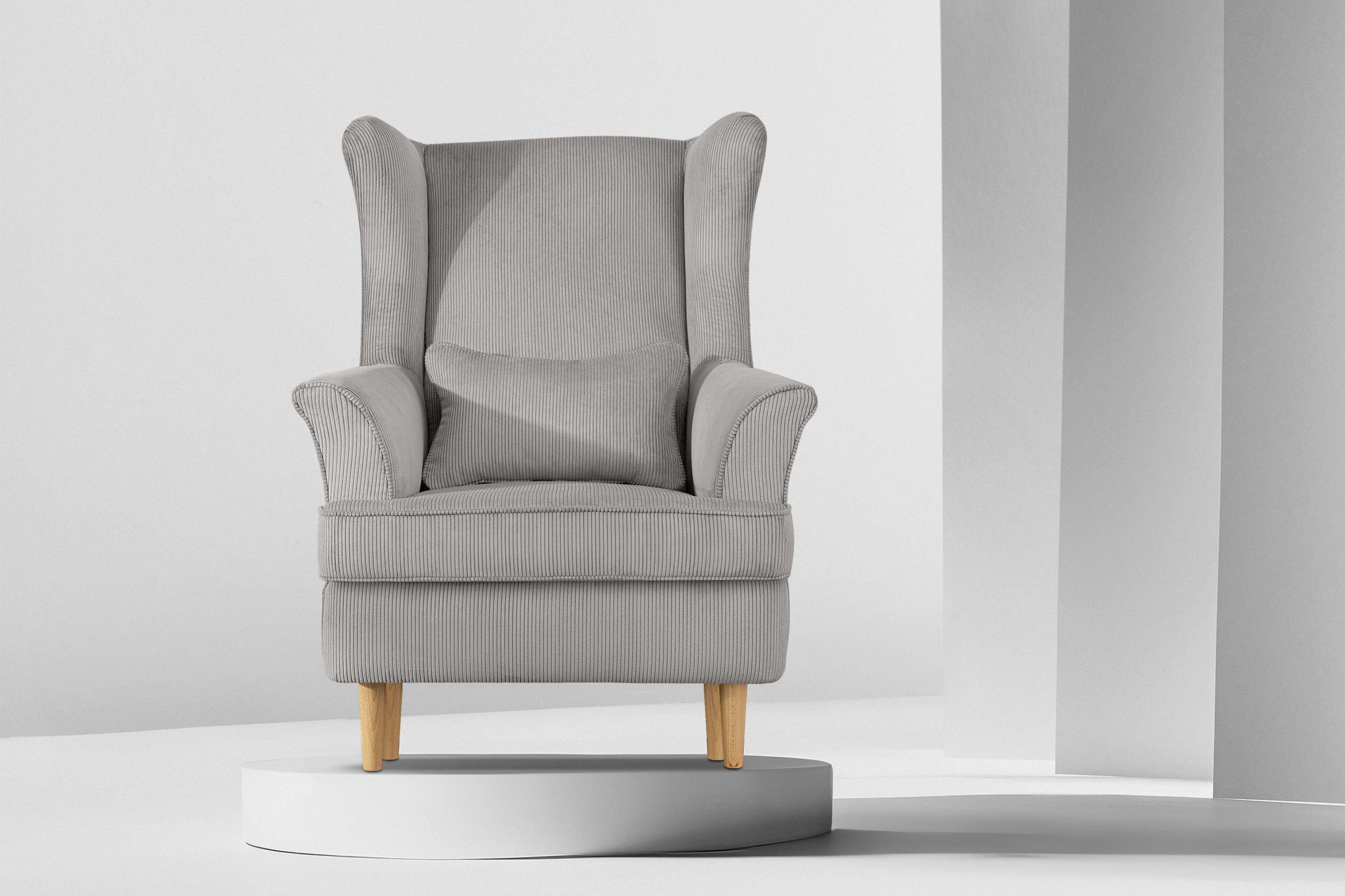 KONSIMO® Ohrensessel STRALIS Sessel, zeitloses Design günstig online kaufen