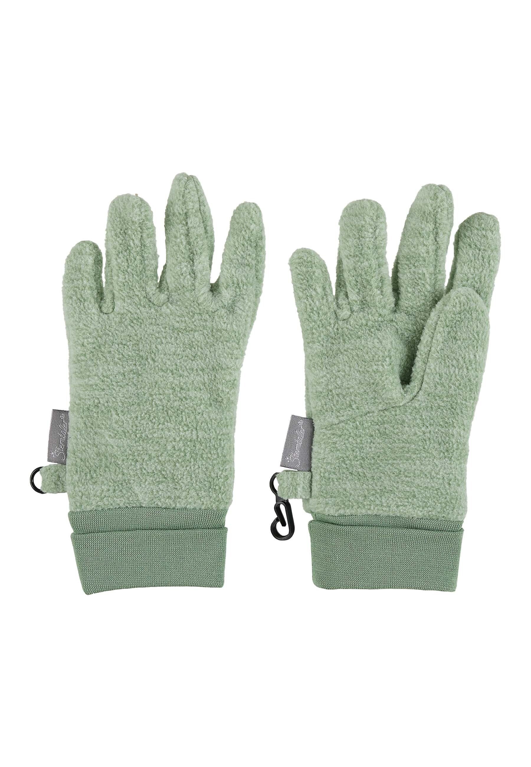 Sterntaler® Fäustlinge melange meliert dunkelgrün Fingerhandschuh