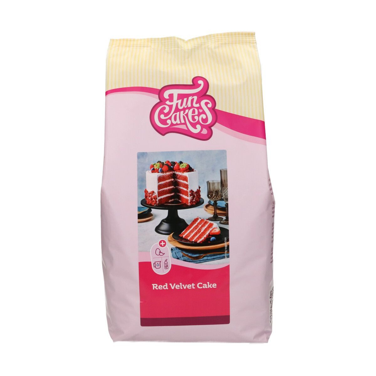 FunCakes Backmischung FunCakes Mix für Red Velvet Cake, Samtrot Kuchen