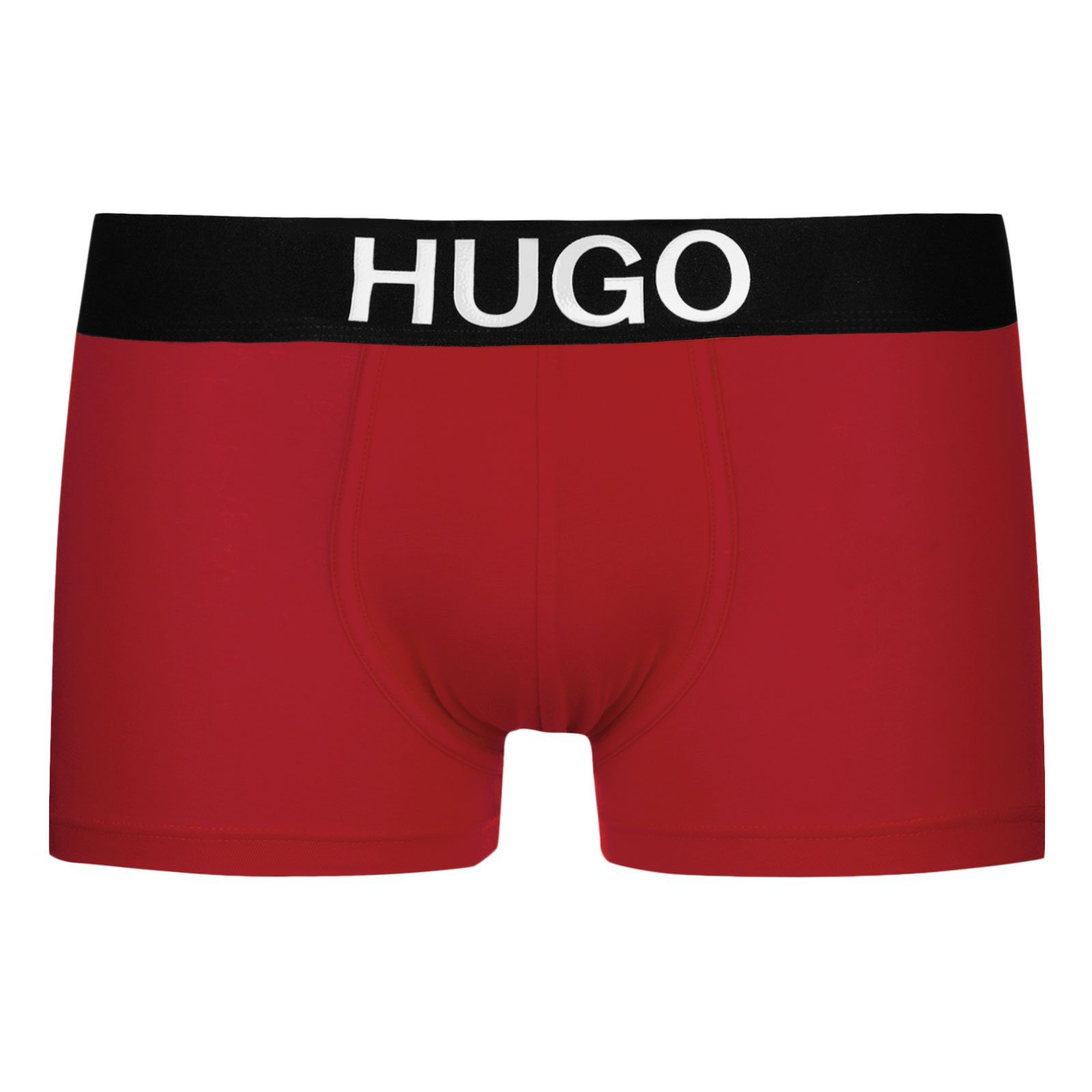 HUGO Trunk Trunk (1-St) mit großem Silikon-Logo am Bund 601 red