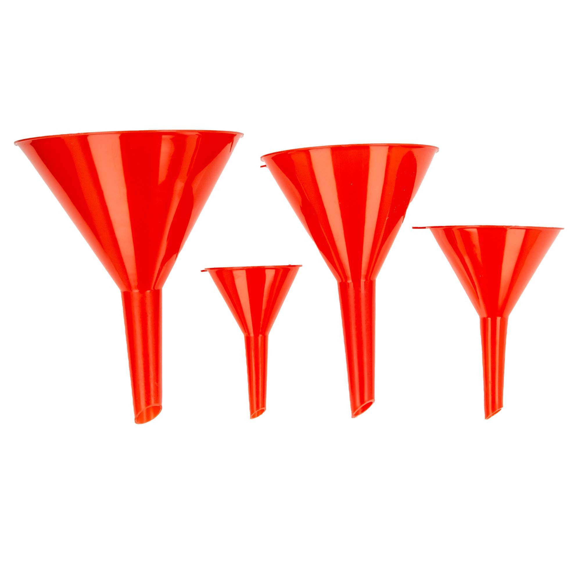 EUROTOOLS Trichter Trichter-Satz 4-teilig, Ø 50 mm / 75 mm / 90 mm / 115 mm