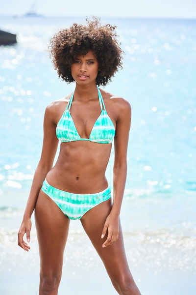 s.Oliver Triangel-Bikini-Top Enja, mit Batikdruck