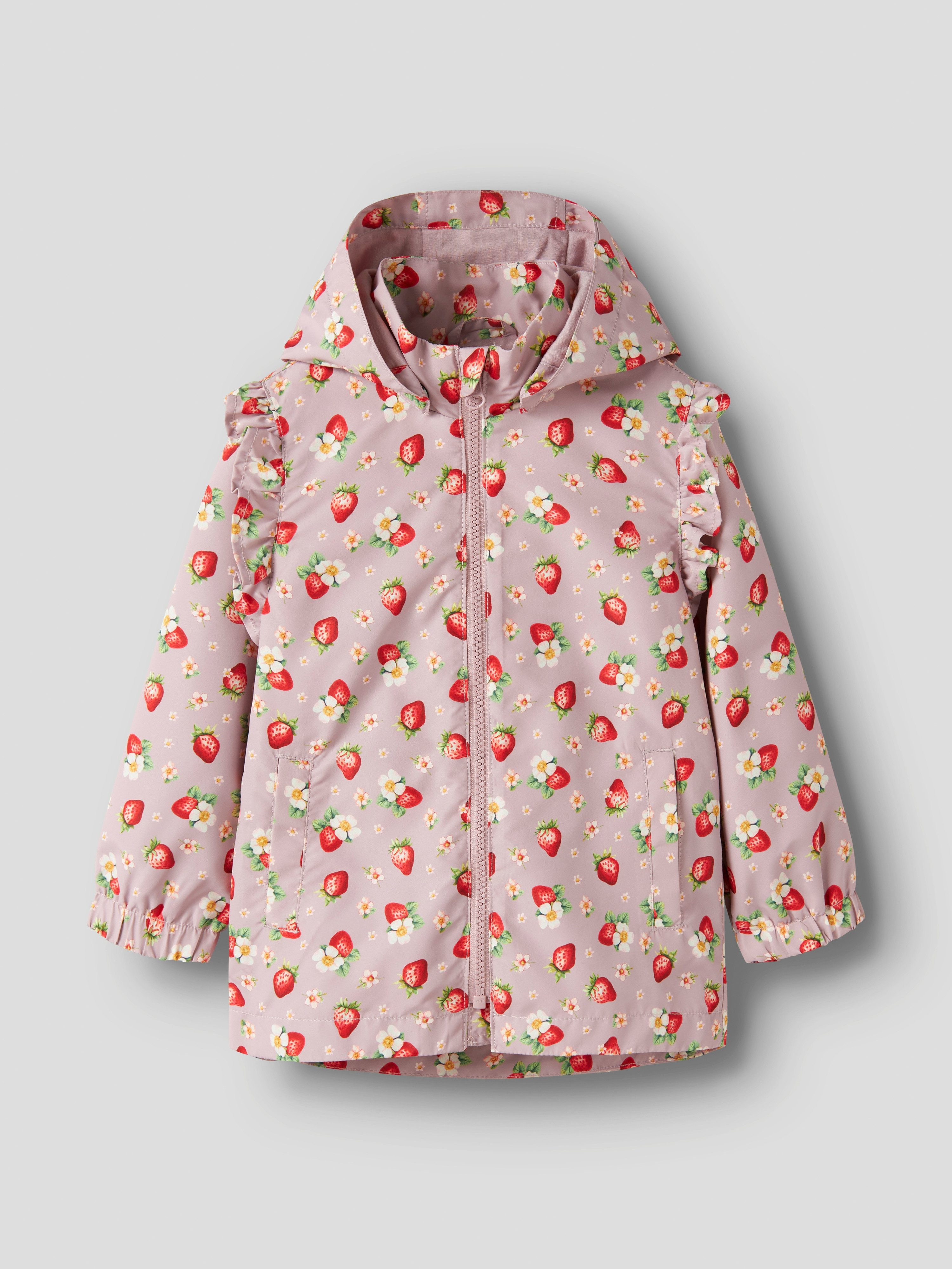 Name It Outdoorjacke NMFMAXI JACKET LI FRILL AOP