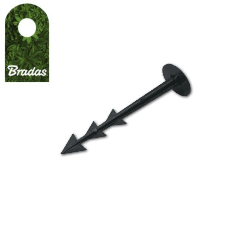 Bodenanker Erdanker Erdnägel für Unkrautvlies oder Abdeckplanen 12cm Bradas 2878