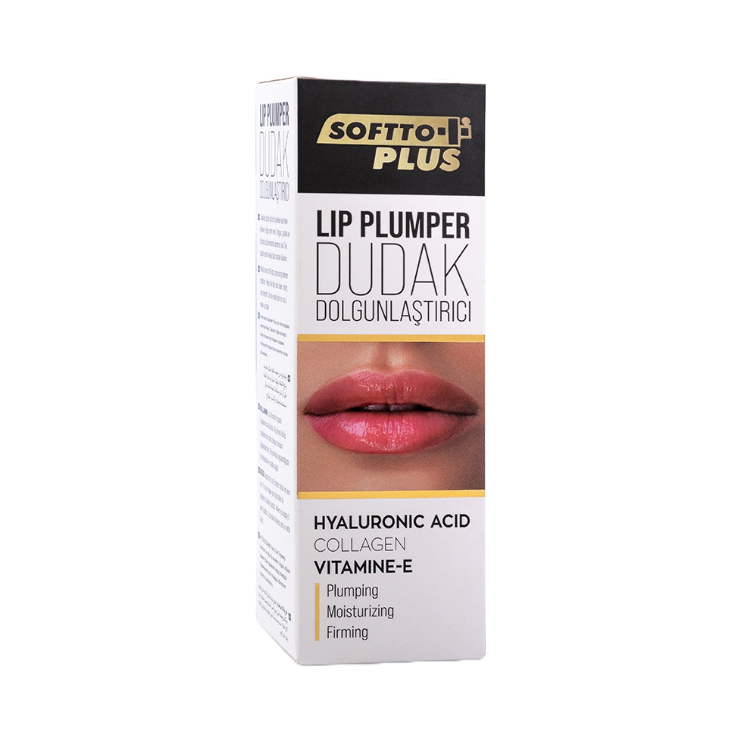 Softto Plus Lippenbalsam Softto+Plus Lip Plumper - Hyaluronic ACID, Collegen Vitamin-E