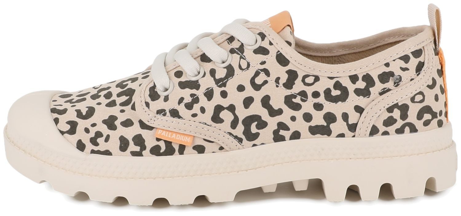 Palladium Palladium Pampa Ox Wild Tropisand/Leopard Schnürschuh