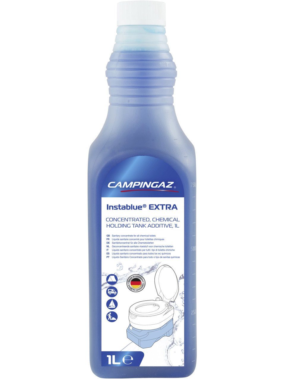 Campingliege Campingaz Instablue® Extra 1 L transparent / blau