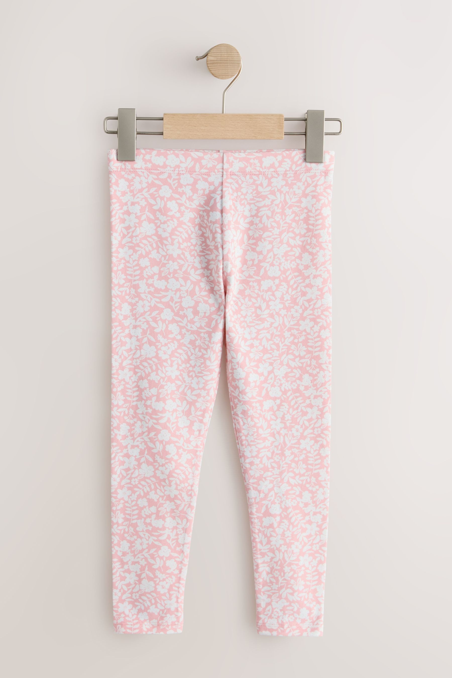 Pink/White Ditsy Flower