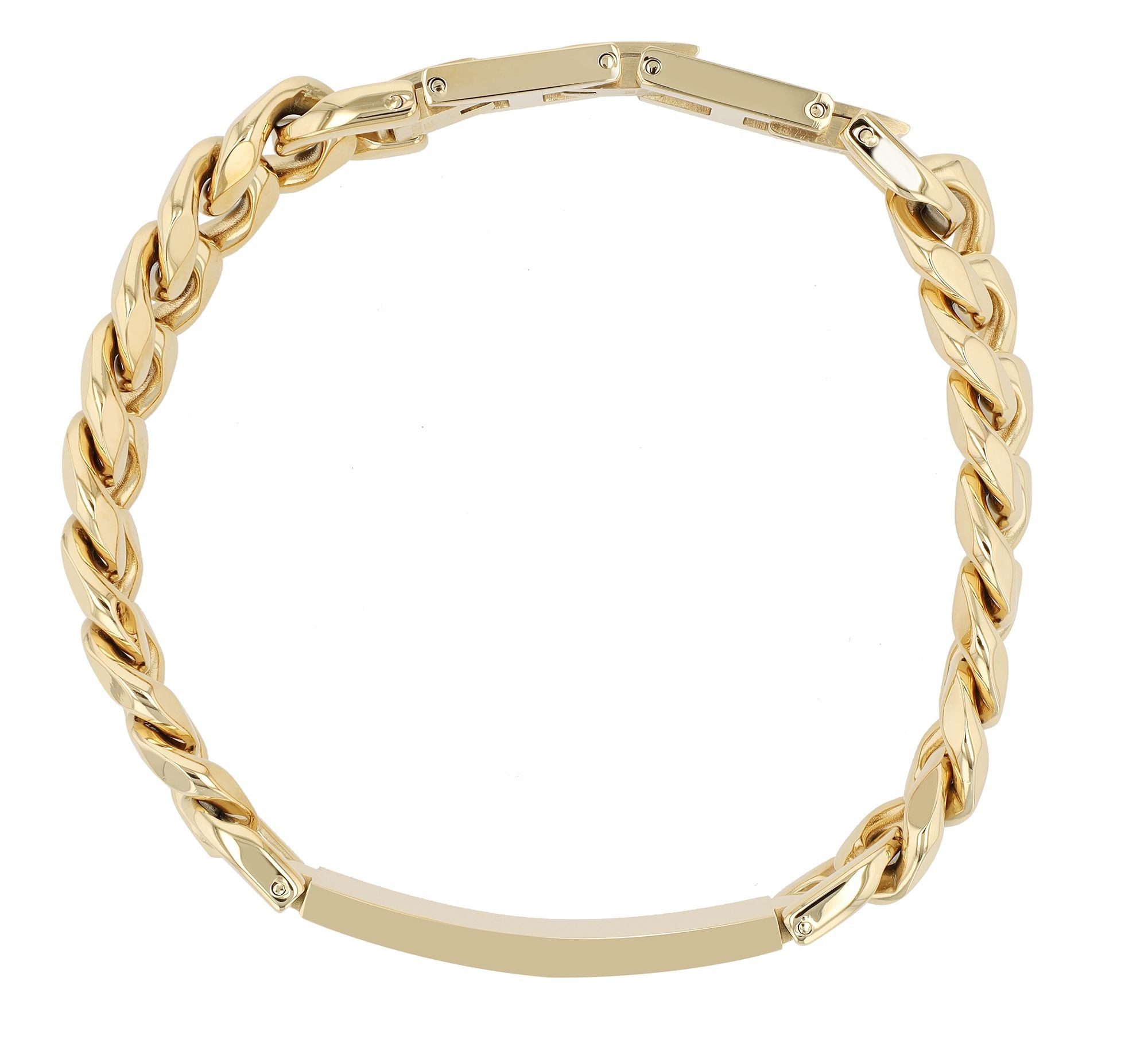 Armband Armband – Panzerarmband aus Edelstahl 19 cm