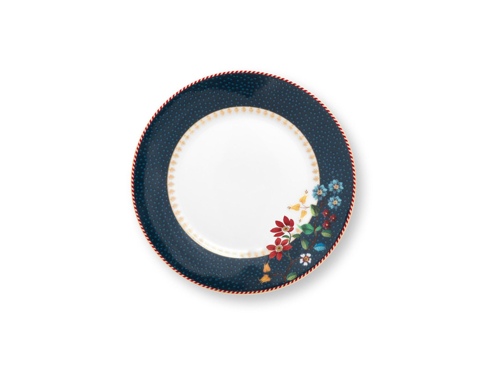 PiP Studio Brotteller Berry Blues Brotteller blau 17cm