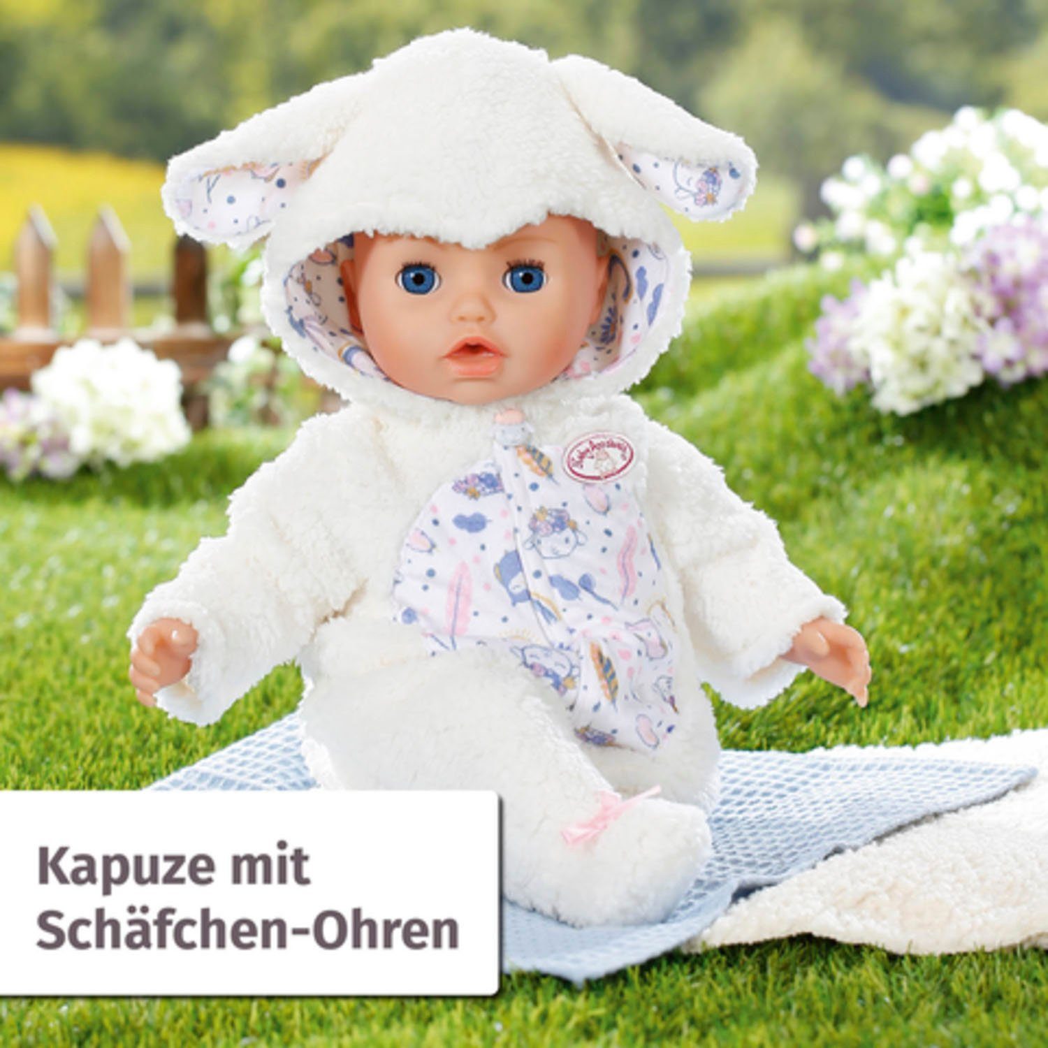 Baby Annabell Puppenkleidung Kuschelanzug Schaf, 43 günstig online kaufen