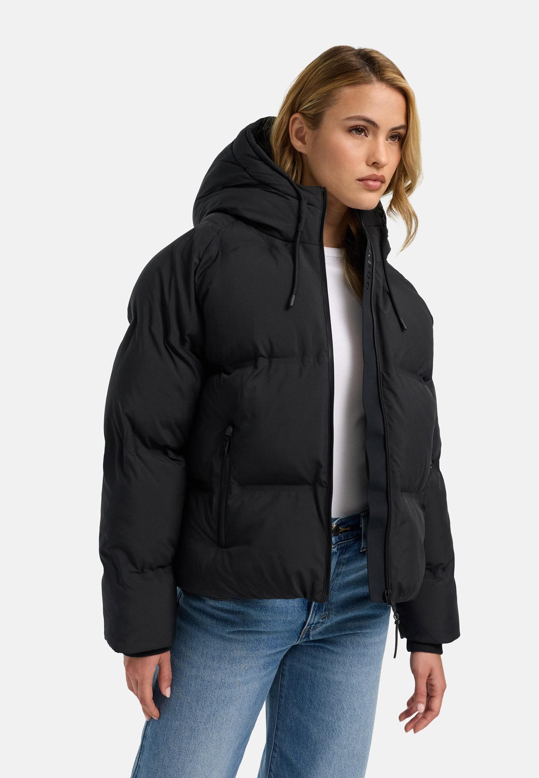 Navahoo Winterjacke Petit-Puffy 14 Damen Jacke mit verschweißter Steppung – Bild 3 von 5