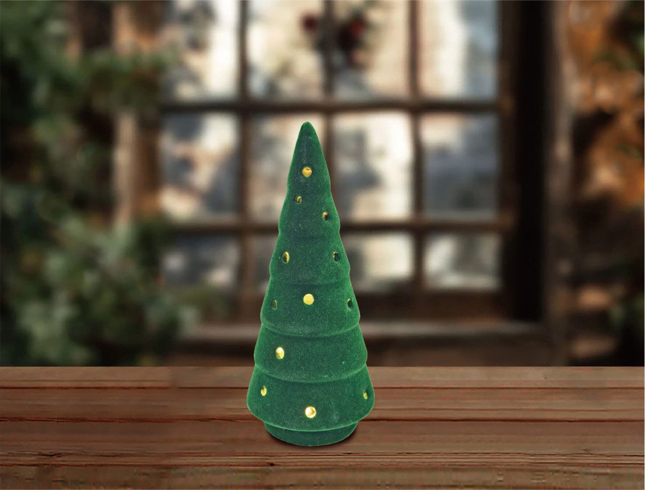 Trend Line LED-Dekofigur TrendLine LED Baum Ø 7 x 17 cm warmweiß