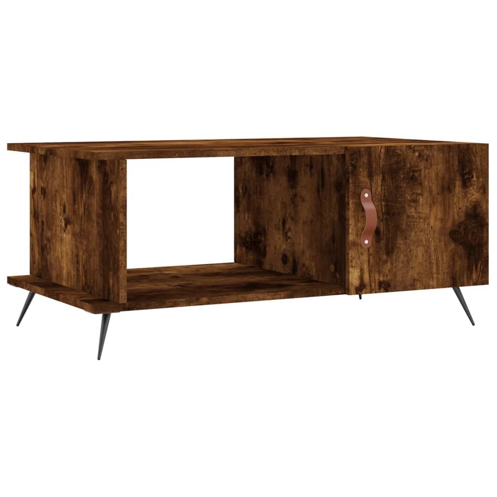 vidaXL Couchtisch Couchtisch Räuchereiche 90x50x40 cm günstig online kaufen