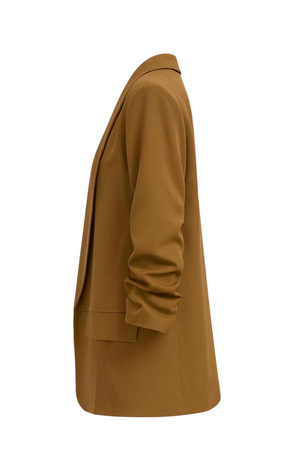 Mississhop Longblazer Damen Blazer mit Schalkragen günstig online kaufen