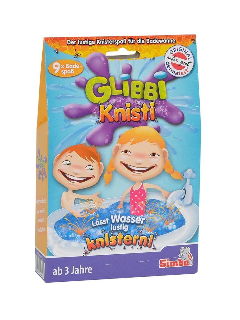 Knete Simba Glibbi Knisti 9-Pack, Mehrfarbig