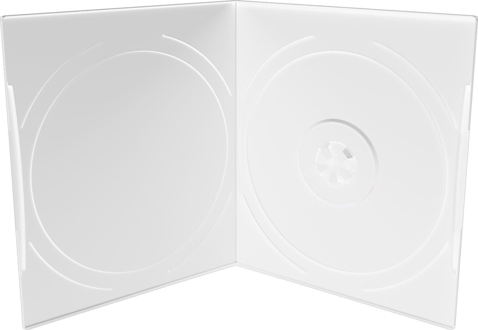 Livepac Office DVDHülle 25 Pocket DVD CD Hüllen / transparent / Größe 12,5cm x 12,5cm x 7mm
