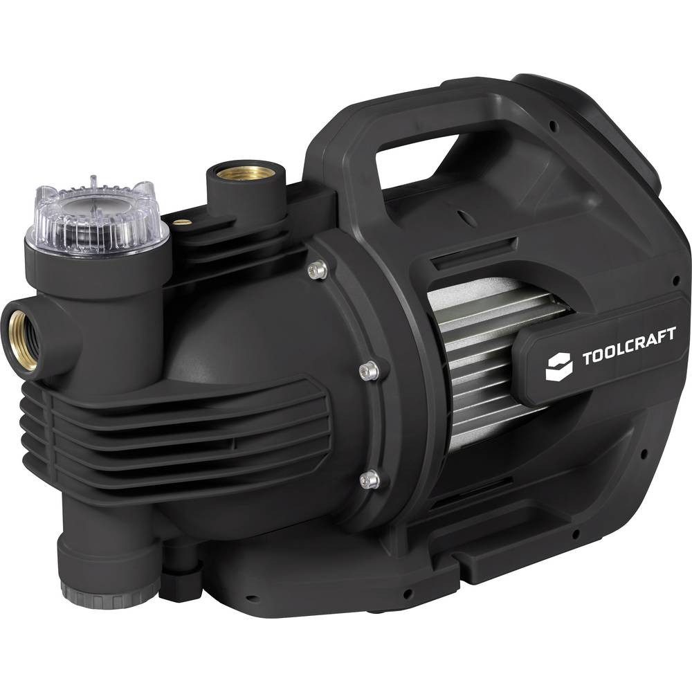TOOLCRAFT Gartenpumpe JGP110062BN Gartenpumpe mit Filter 5500 l/h 48 m TO-10218693