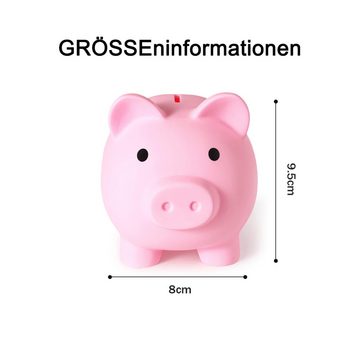 Lubgitsr Spardose Sparschwein,Geld sparen Dekoration Piggy,Schwein Schweinchen, (1-tlg)