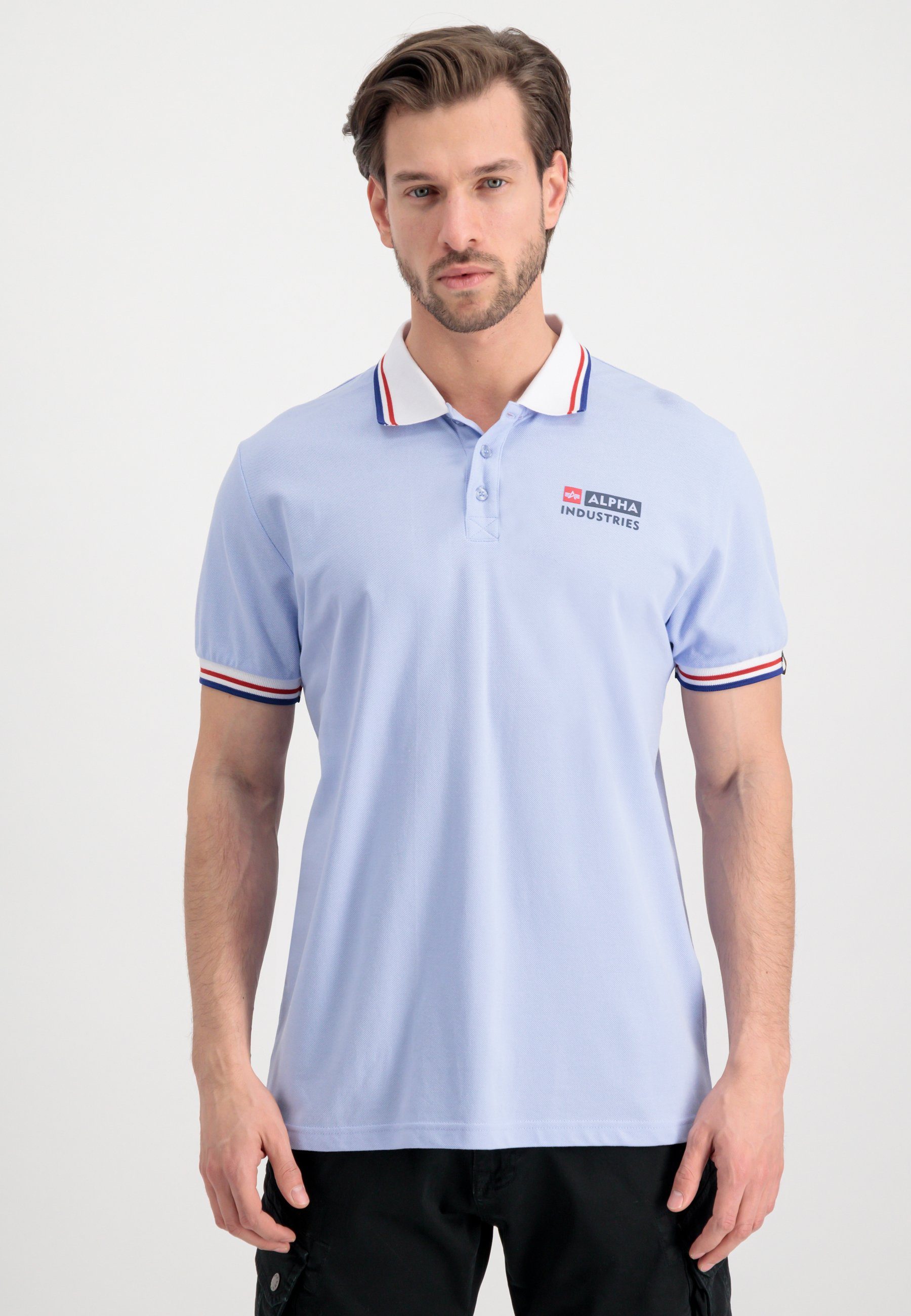 Alpha Industries Poloshirt Alpha Industries Men - Polo Shirts Contrast Polo | Poloshirts