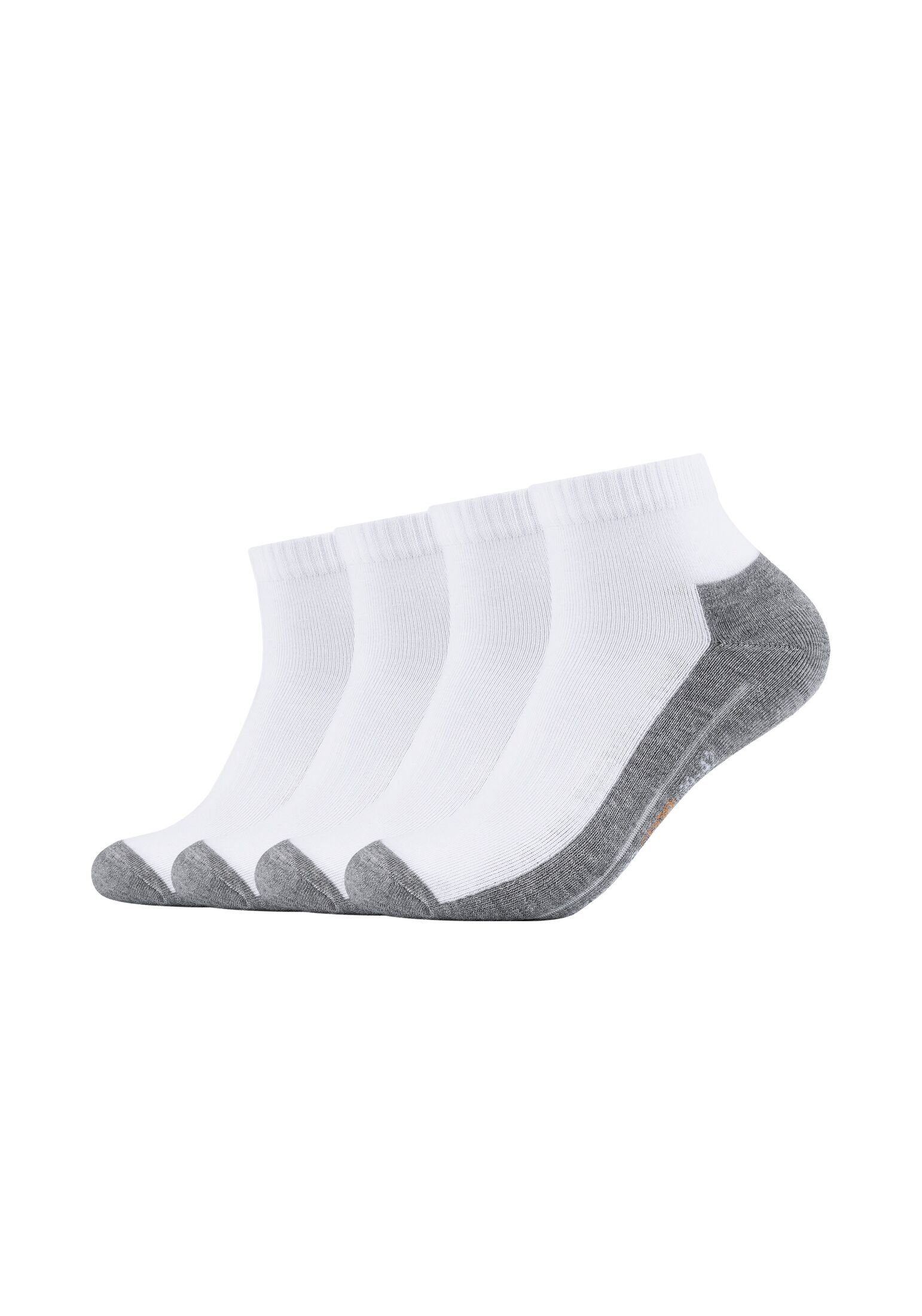 Sportsocken Hoher (Packung, Feuchtigkeitsregulierend, Tragekomfort: Halbplüschsohle Camano 4-Paar) entlastende