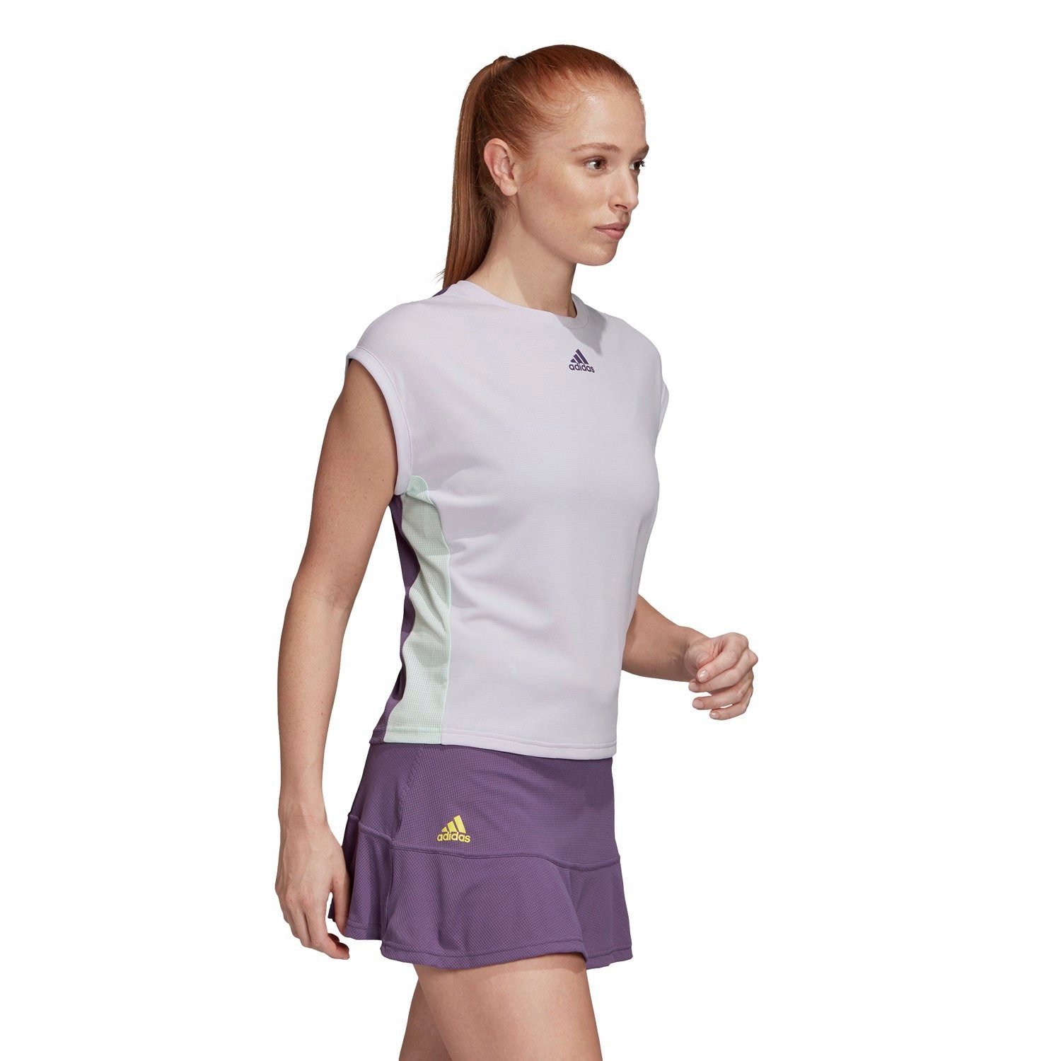 adidas Performance Tennisshirt #20 flieder Damen