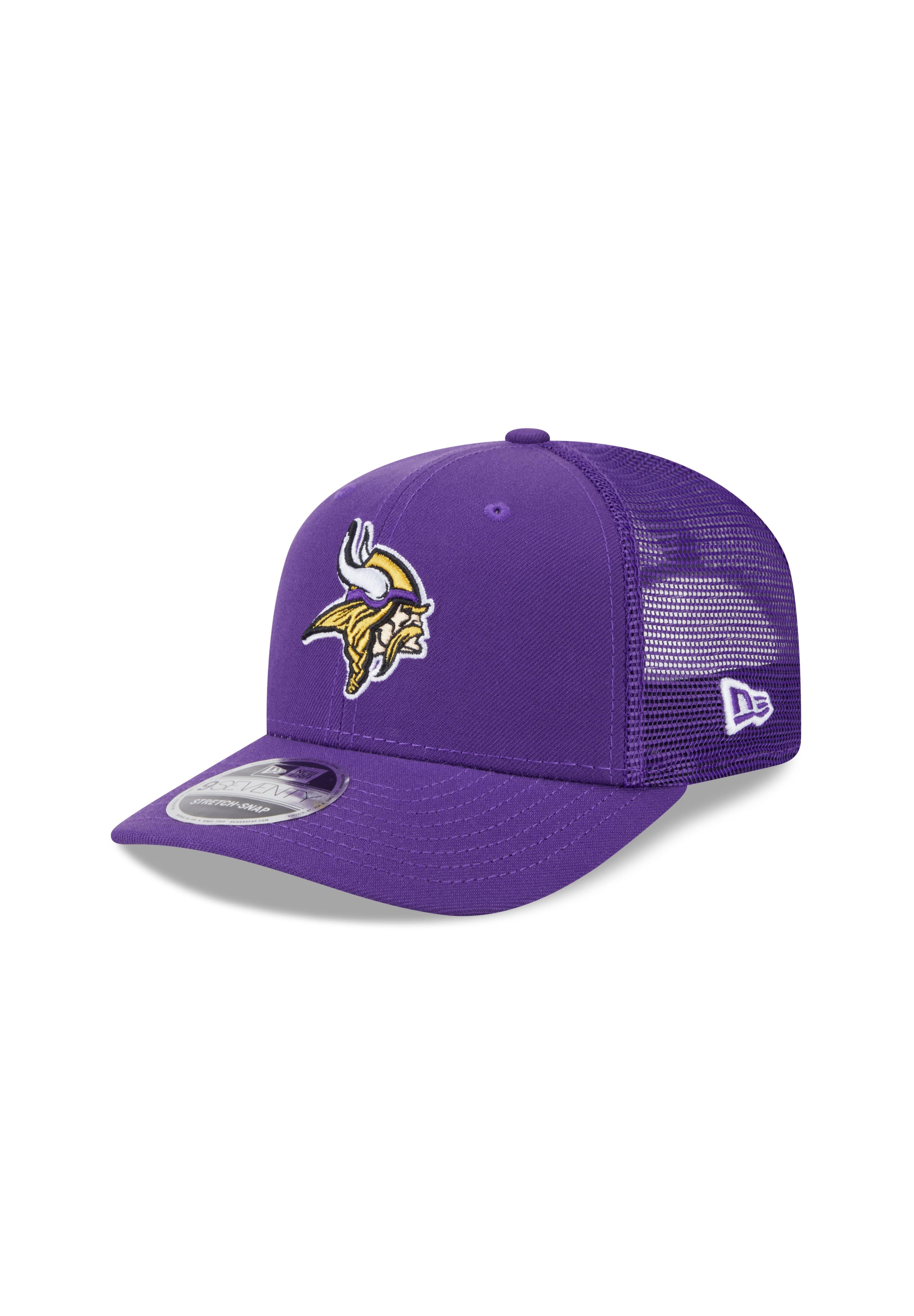 New Era Snapback Cap Minnesota Vikings New Era 9Seventy Stretch-Snap NFL Trucker Cap Lila (1-St)