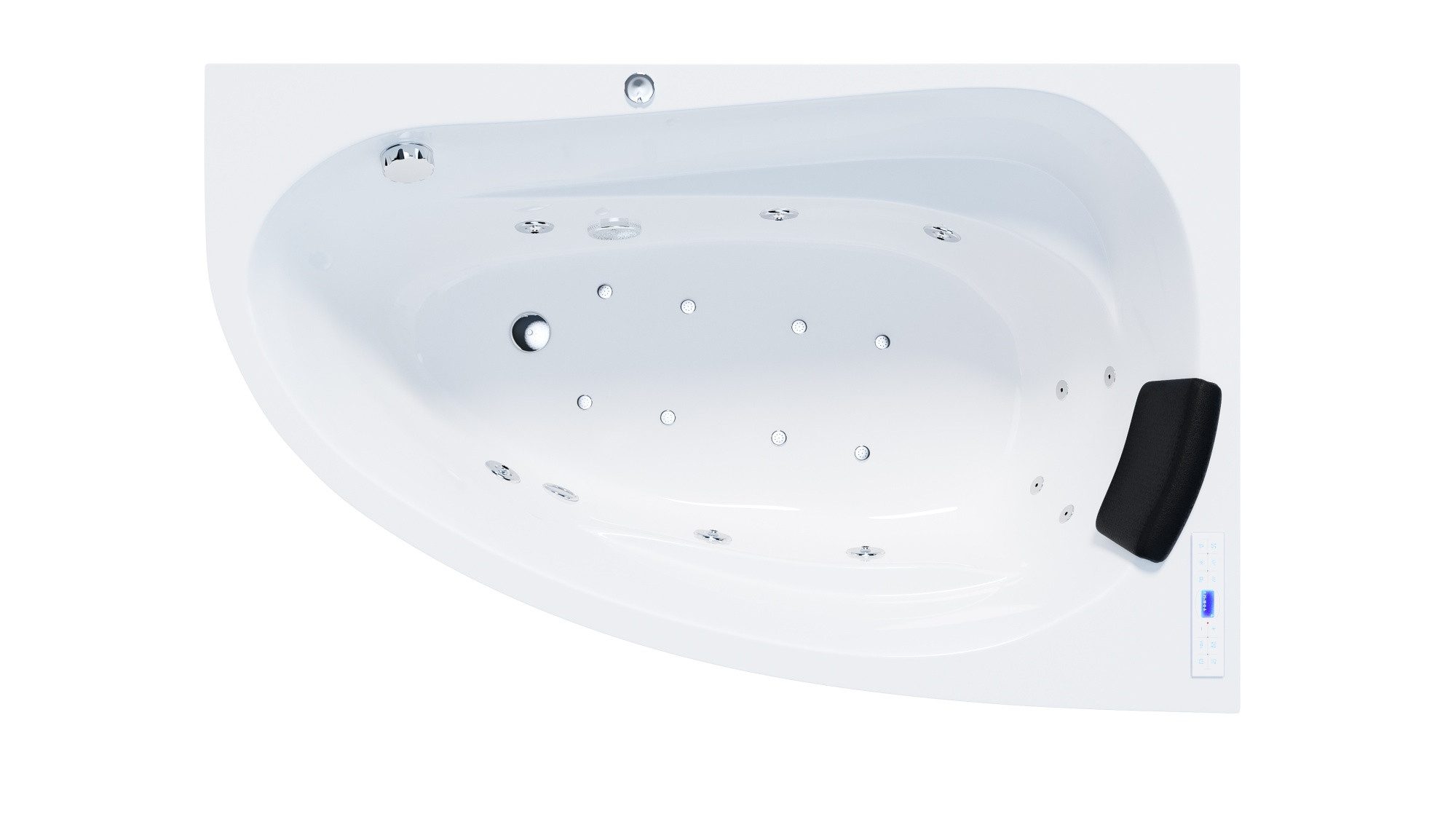 Magnolia Home Whirlpool Langeck Whirlpool Stardust 150x95 rechts Made in Germany 22 Düsen ohne