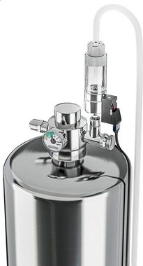 ARKA Biotechnologie GmbH CO2 Diffusor ARKA mySCAPE-CO2 System 2,4 l Edelstahlflasche