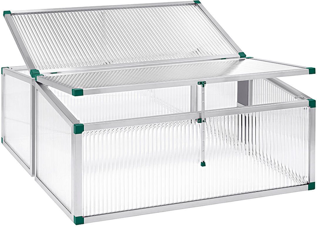 Beckmann Frühbeet Typ Allgäu - Modell 4, BxTxH: 123x136x50/57 cm