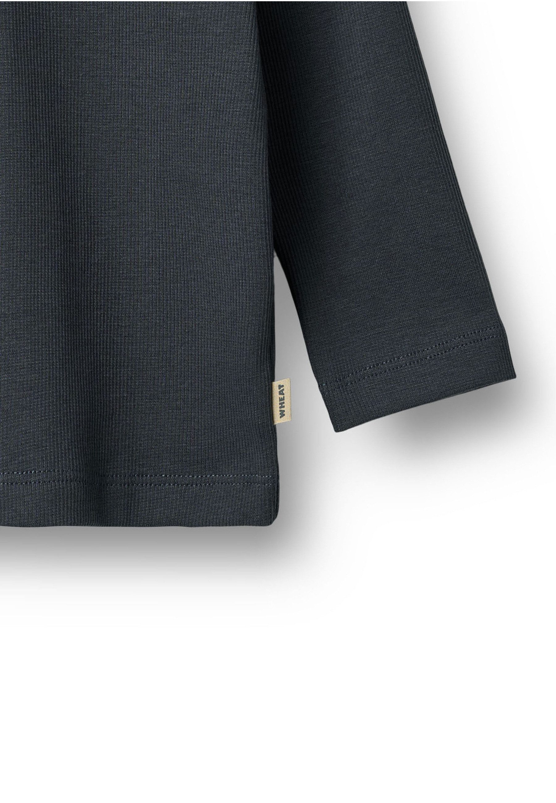 WHEAT Longsleeve WHEAT 2 Rib T-Shirt L/S Milo (1-tlg)