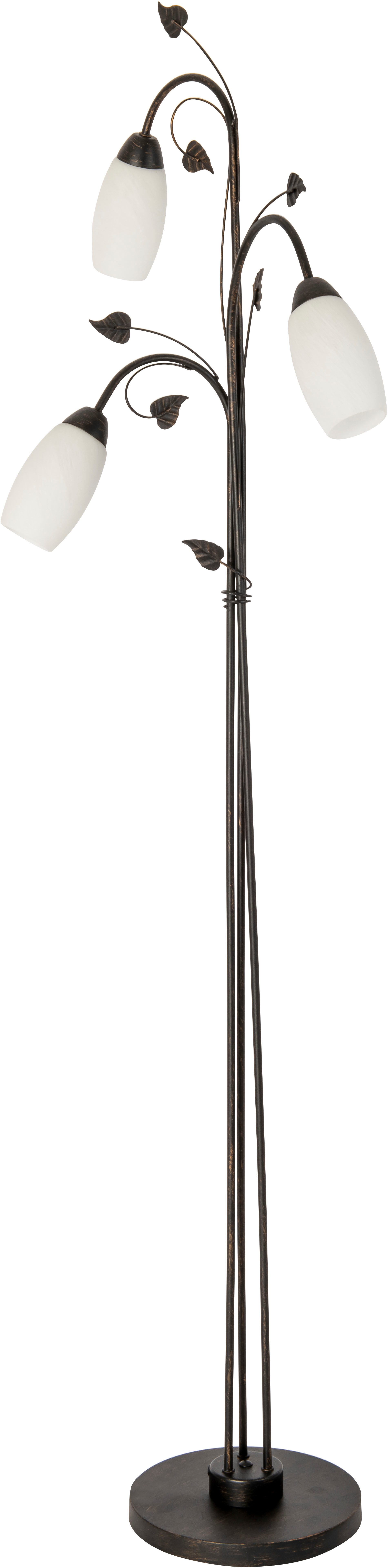 NOWA Stehlampe VENEZIA, ohne Leuchtmittel, Stehleuchte, antik, Wohnzimmer, Schlafzimmer, Flur