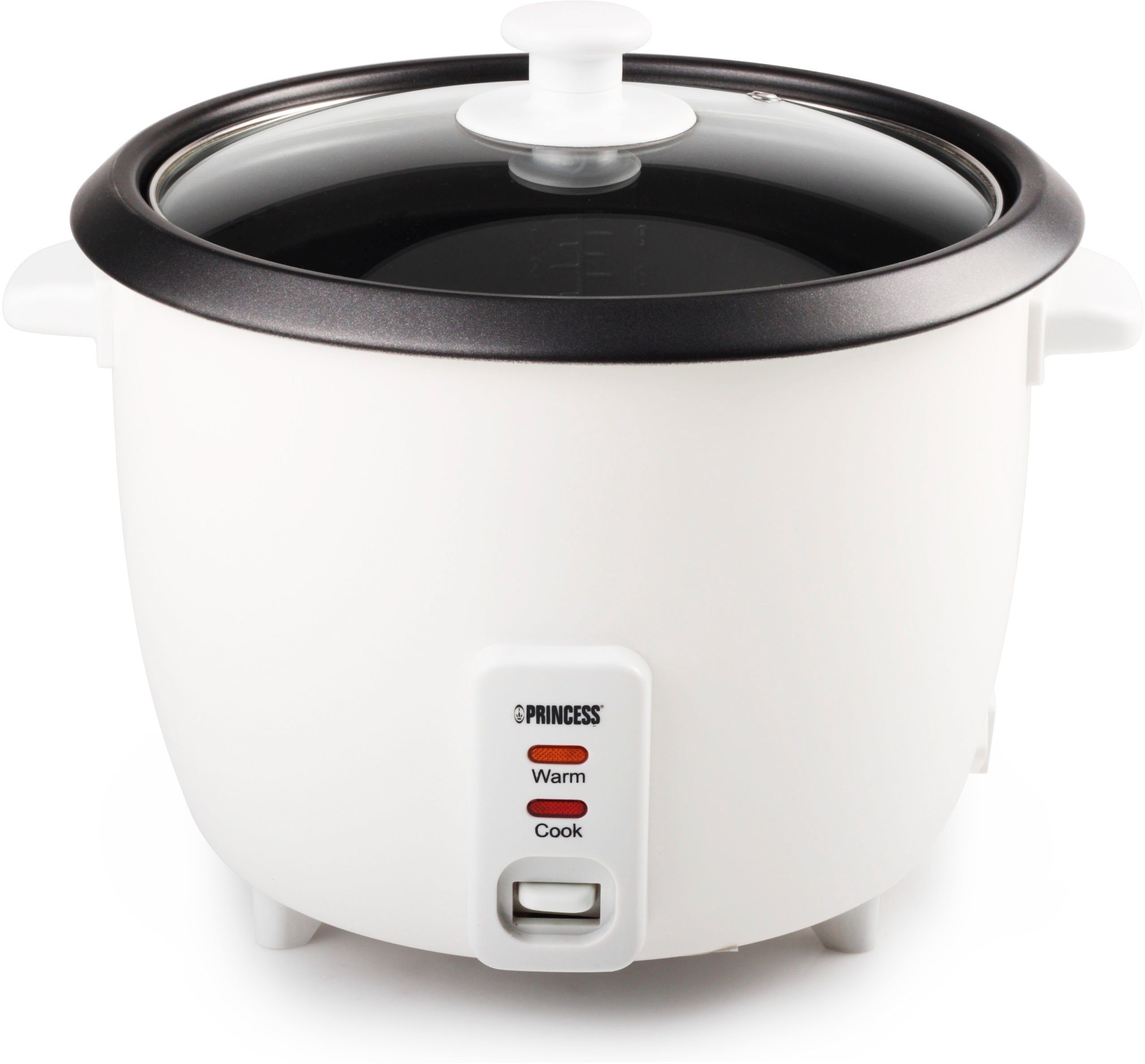 PRINCESS Рисоварка 271940, 700 W, 1,8 Liter, für bis zu 10 Portionen, automatischer Warmhaltefunktion
