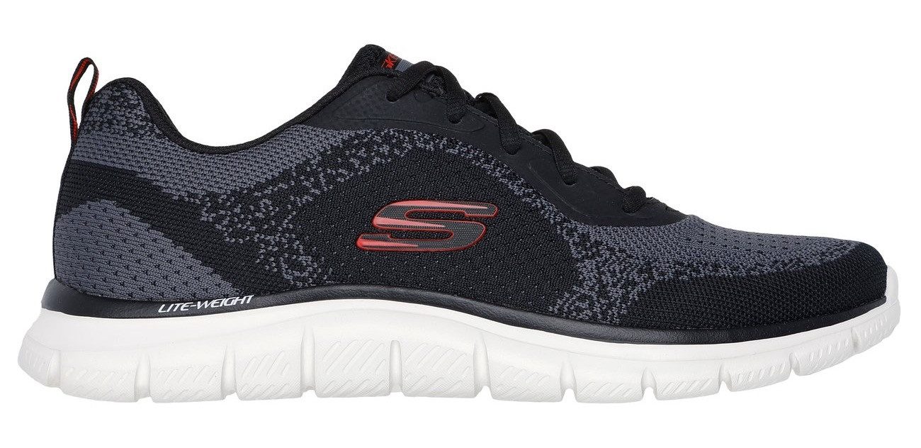 Skechers TRACK-GLENDOR Sneaker Trainingsschuh, Schnürschuh, Freizeitschuh mit Memory Foam