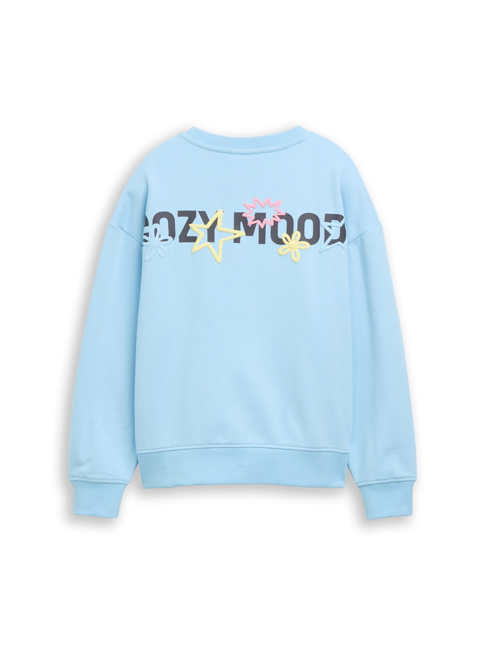 TOM TAILOR Sweatshirt Strick & Sweatshirts Oversize Sweatshirt mit Rückenprint