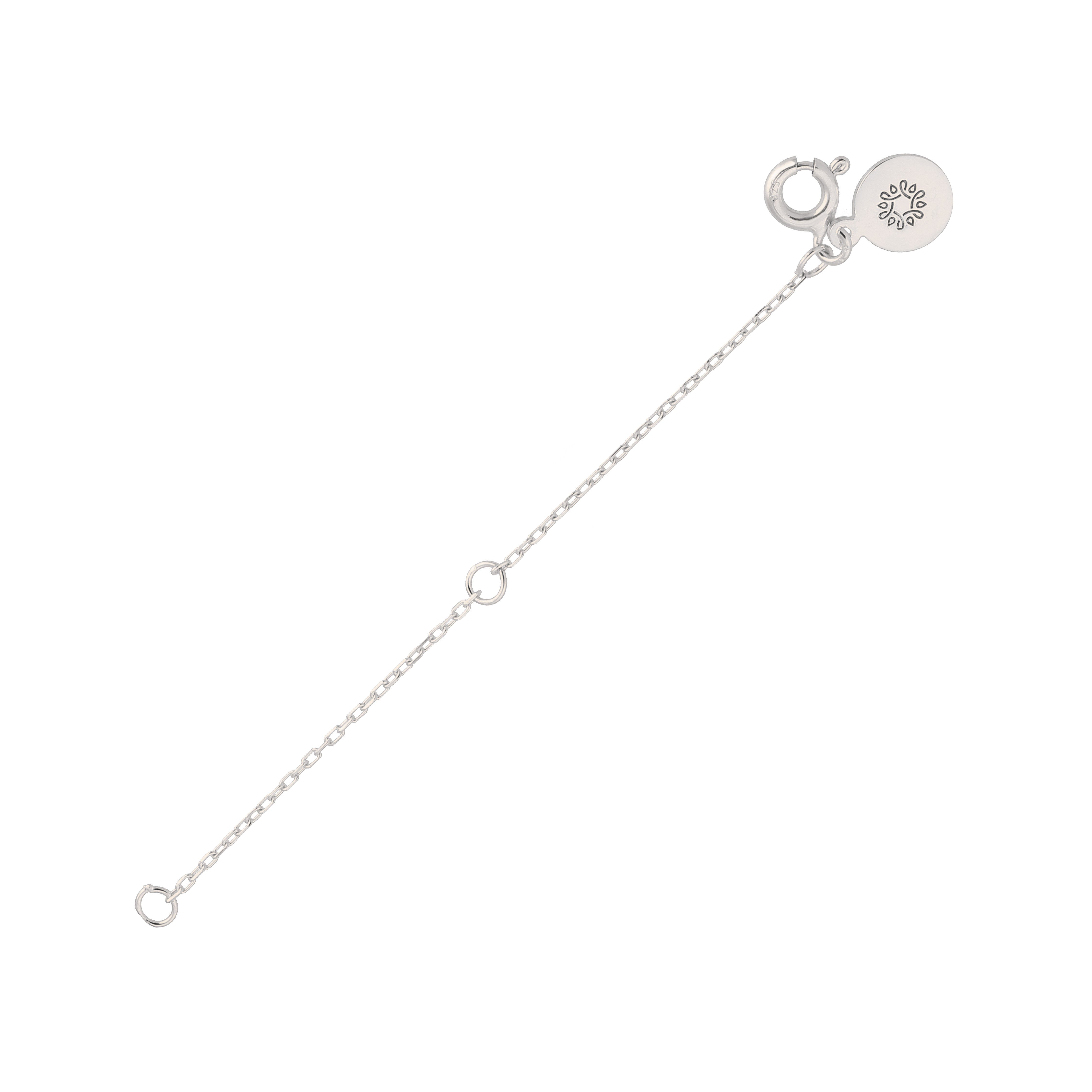 Einzelstück Kettenverlängerung Verlängerung 925 Sterling Silber Halskette Armband (1-tlg)