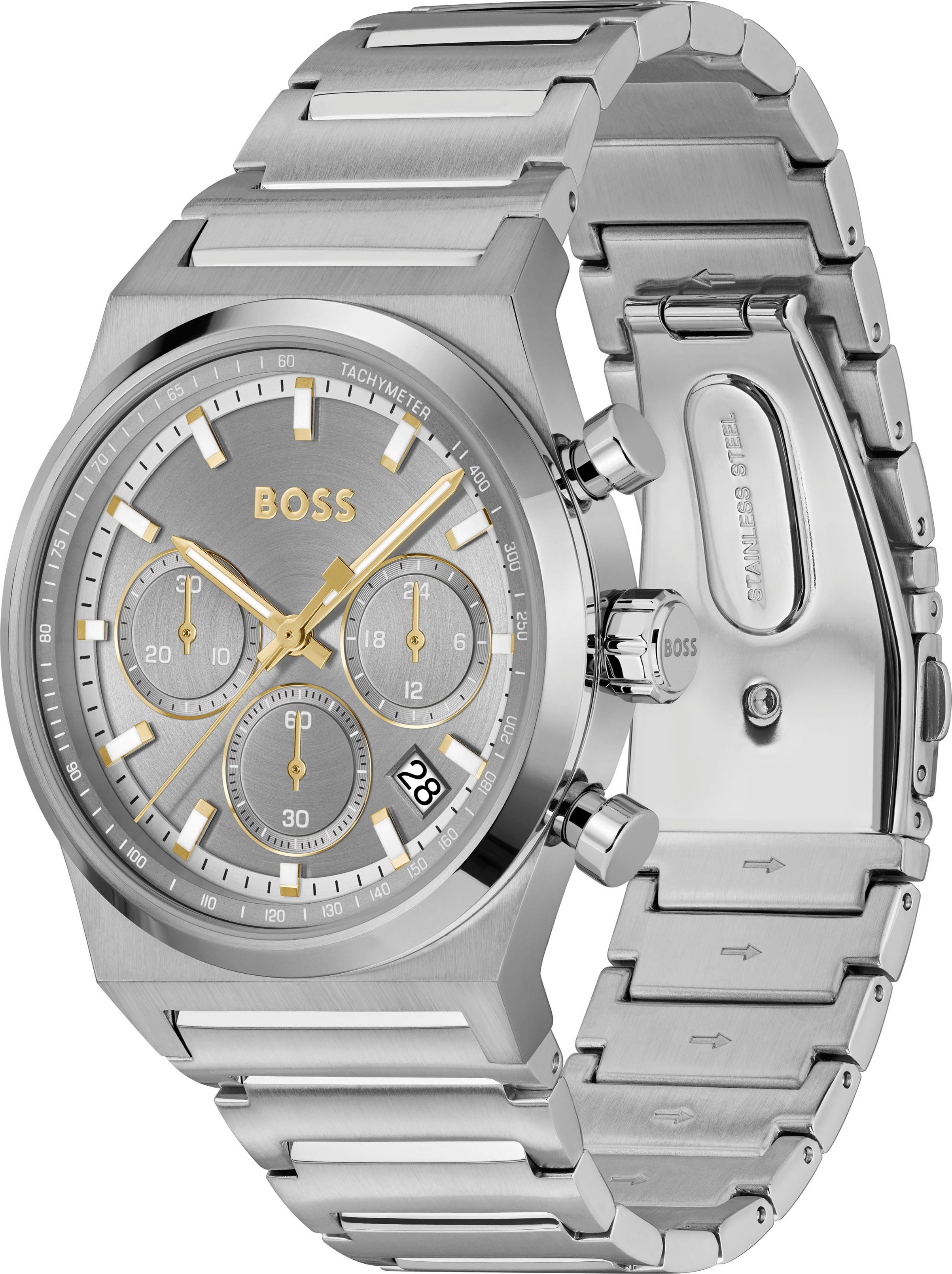 BOSS Chronograph CANDOR CHRONO 1514221, Quarzuhr, Armbanduhr, Herrenuhr, Ed günstig online kaufen