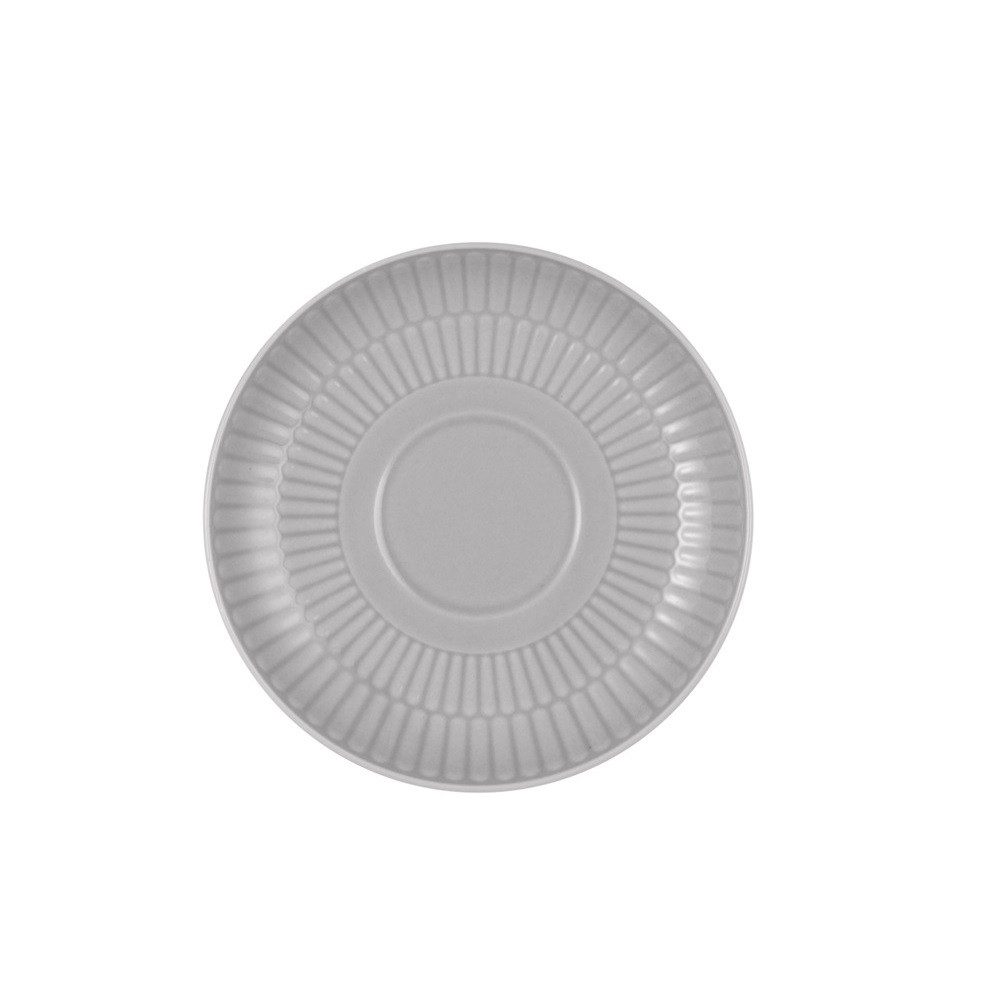 Seltmann Weiden Espressotasse Seltmann Weiden Amina silbergrau Kombi-Untere klein 12 cm, Porzellan